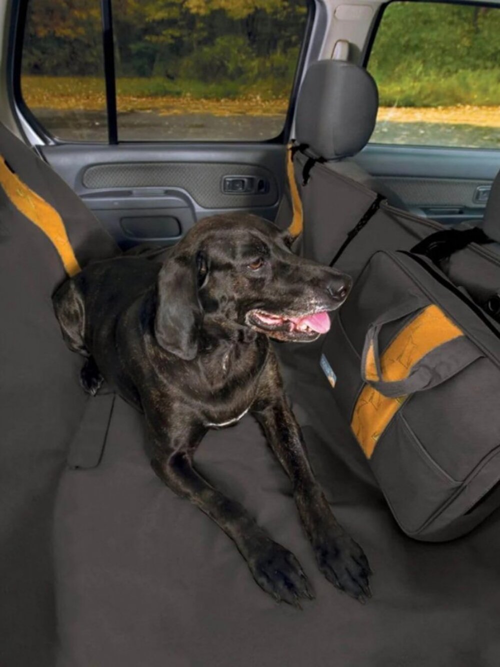 NWT Kurgo Wander Dog Hammock Car Seat Cover | Car Seat Protection | Black